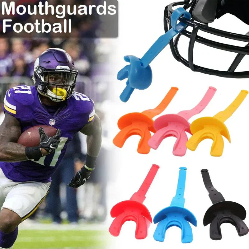 GuardSphere Double Mouth Guard For Rugby Football And Boxing With Shock Absorbing TPR