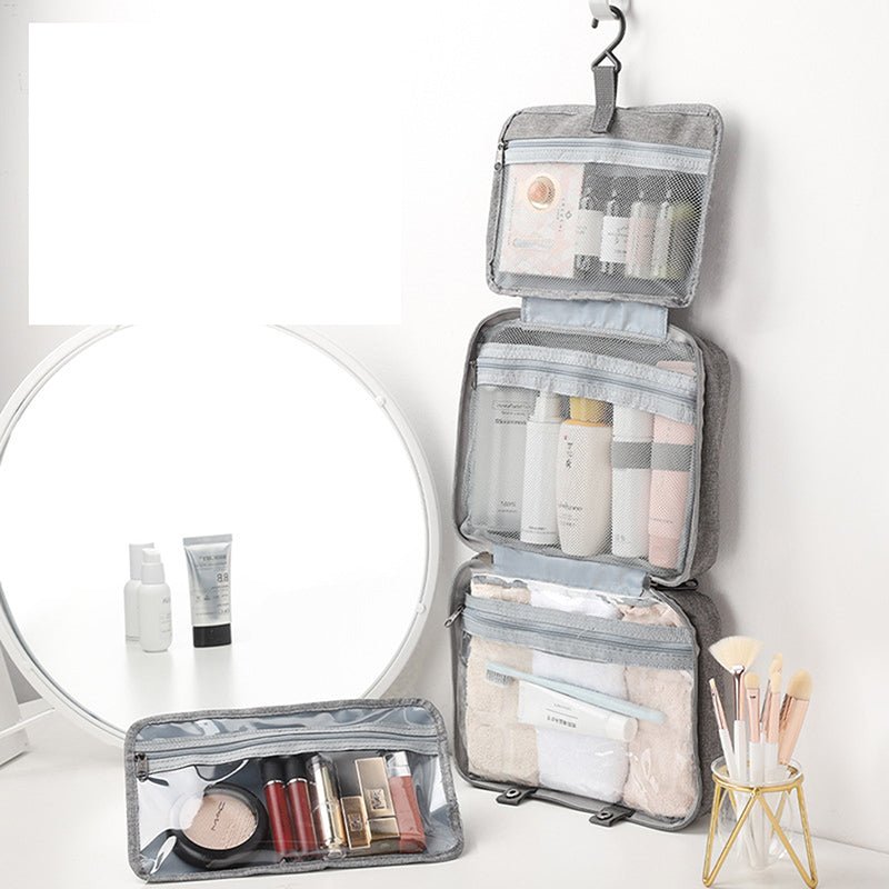 VoyageMate Compact Cosmetic Organizer With Four Compartments