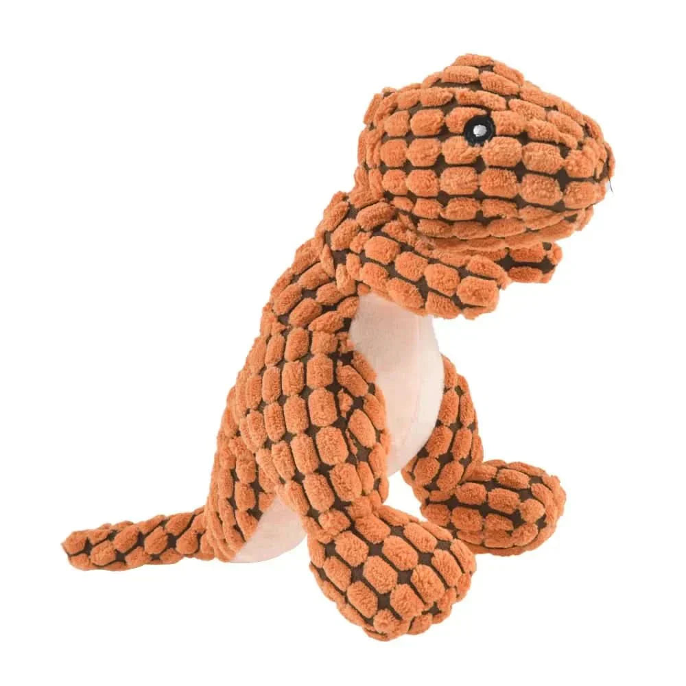 RaptorGrip Indestructible Dinosaur Shape Dog Toy for Power Chewers