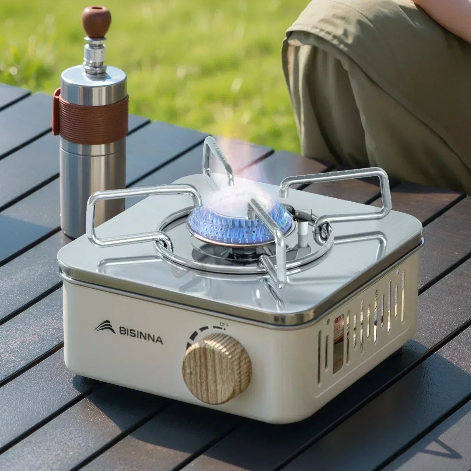 2800W Portable Gas Camping Stove For Outdoor Cooking | Fervei
