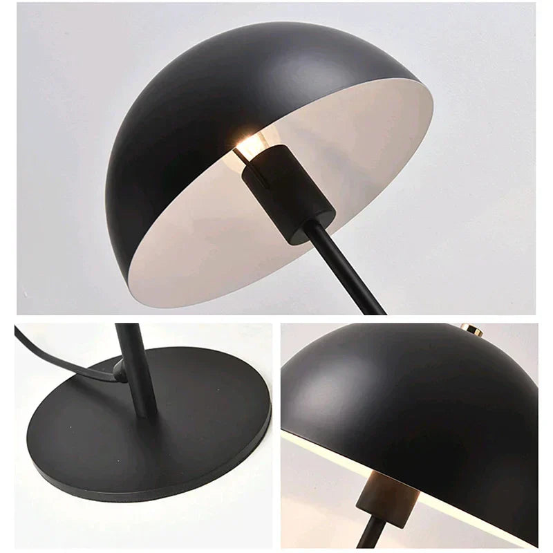 FungiGlow Creative Metal LED Mushroom Lamp