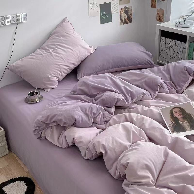 Purple Bedding From Nordic Princess Collection For Twin Full Queen Beds