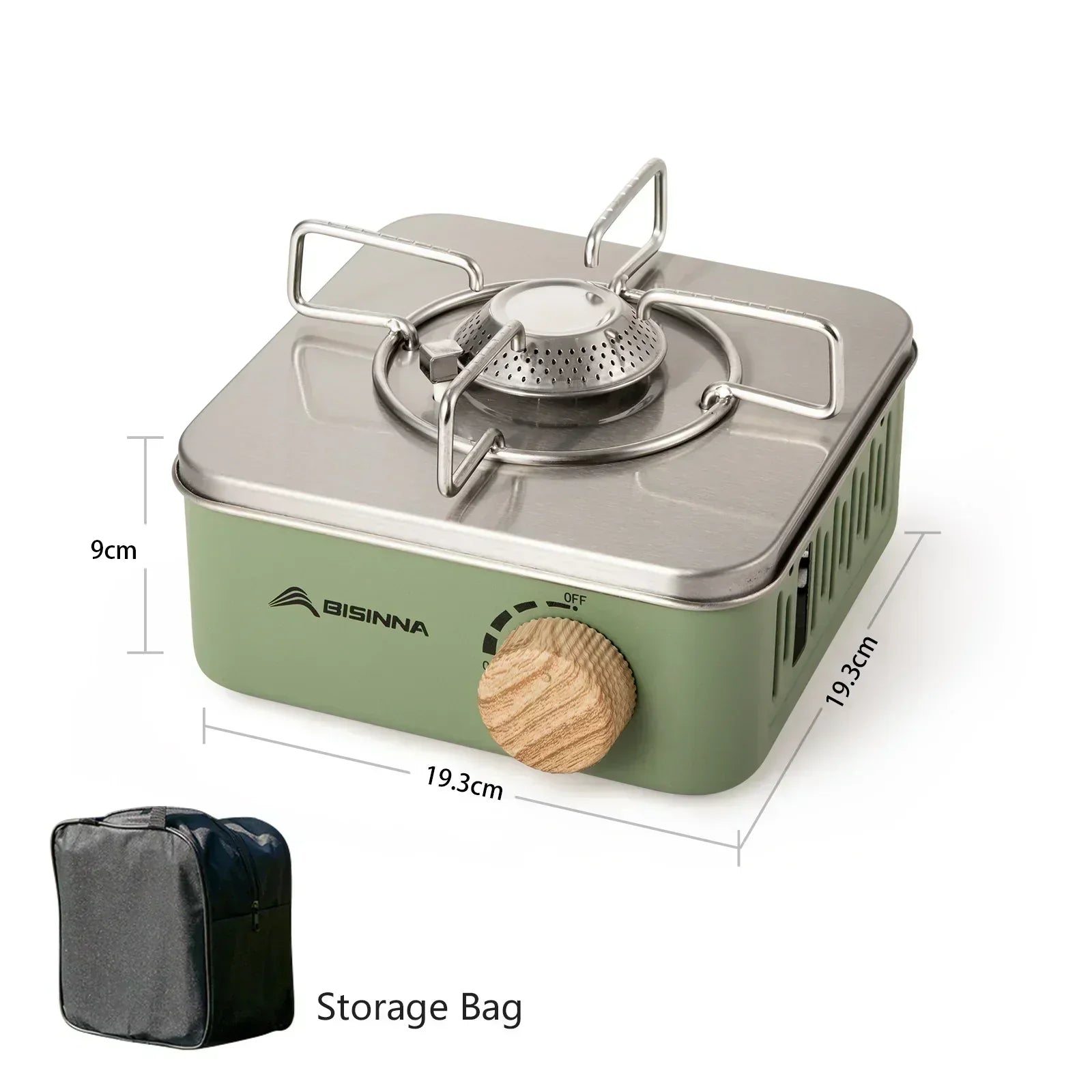 2800W Portable Gas Camping Stove For Outdoor Cooking | Fervei