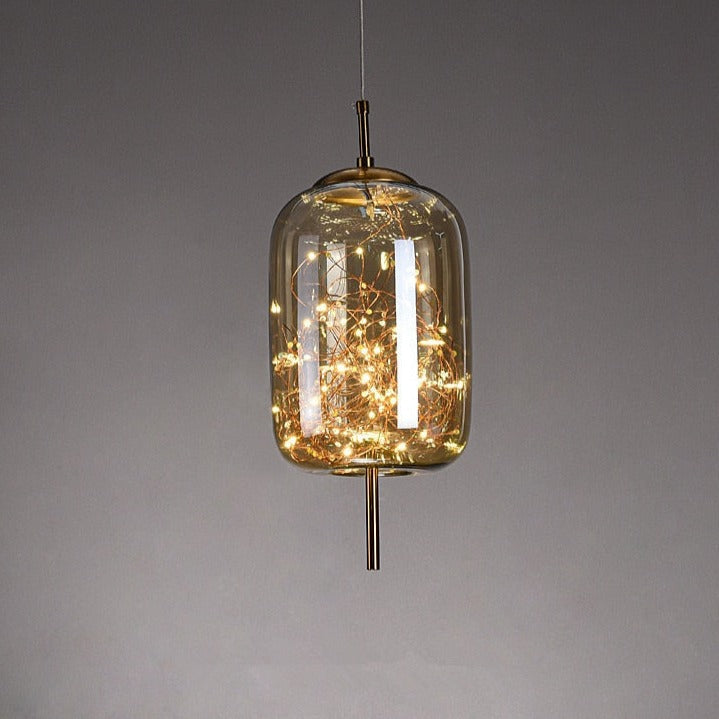 Aurora Glass Star Pendant Light For Modern Home Interiors