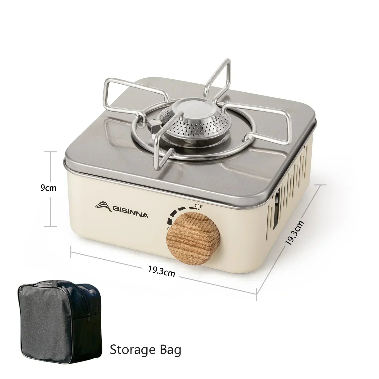 2800W Portable Gas Camping Stove For Outdoor Cooking | Fervei