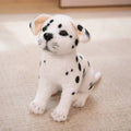Dalmo Peluche Realistico Dalmata con Imbottitura in Cotone PP per Bambini e Decorazione Casa