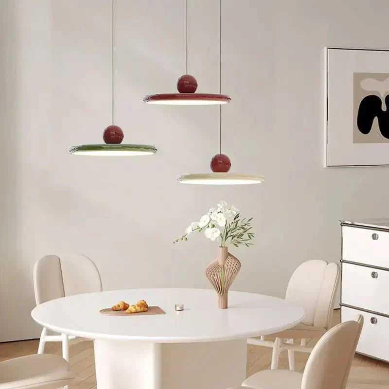 Astraeon Glass Bauhaus Pendant Light Modern Elegance | Fervei