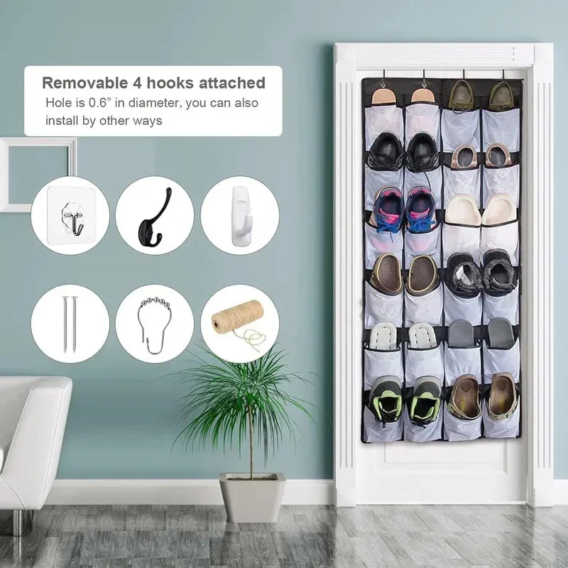 Multi Grid Storage Organizer for Shoes and Accessories