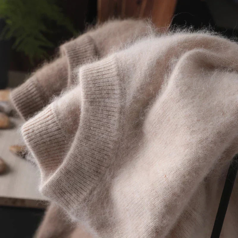 Ferry Japanese-Knit Cashmere Sweater, 100 Percent Pure Classic