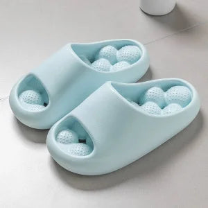 Breathable Indoor Slippers with Massage Cushion Support
