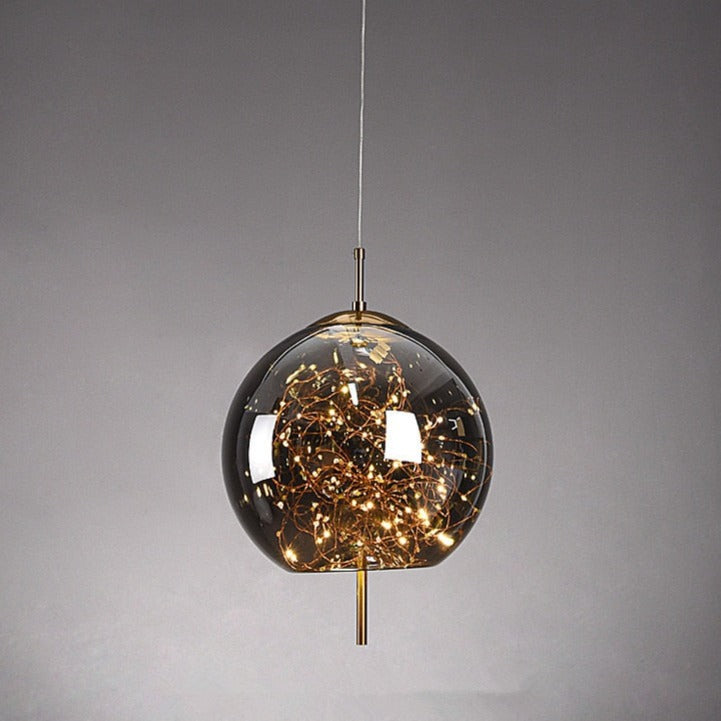 Aurora Glass Star Pendant Light For Modern Home Interiors