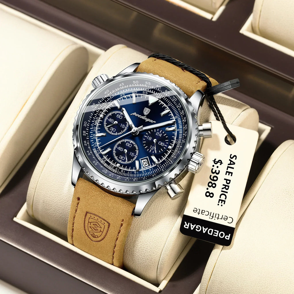 Apollo Chrono – Montre de sport militaire étanche de luxe à quartz pour hommes | Fervei