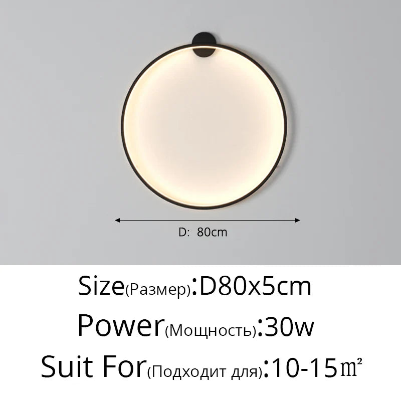 Luce da Parete LED AuroraGlow con Luminosità Regolabile