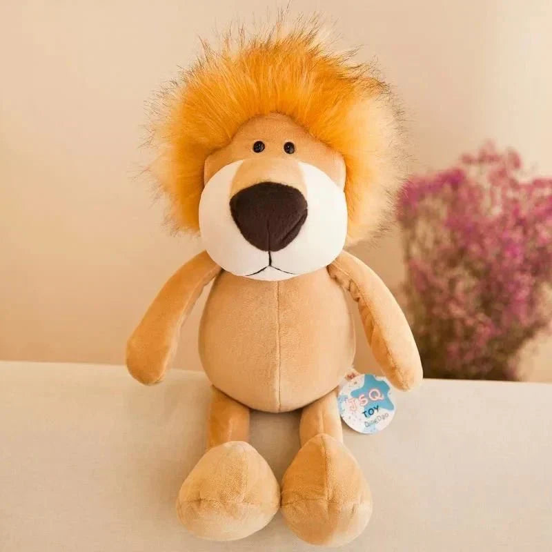 Jungle Buddies Měkké plyšové hračky pro děti s lvem