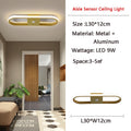Plafonnier avec Capteur de Mouvement LED pour Chambre et Couloir
