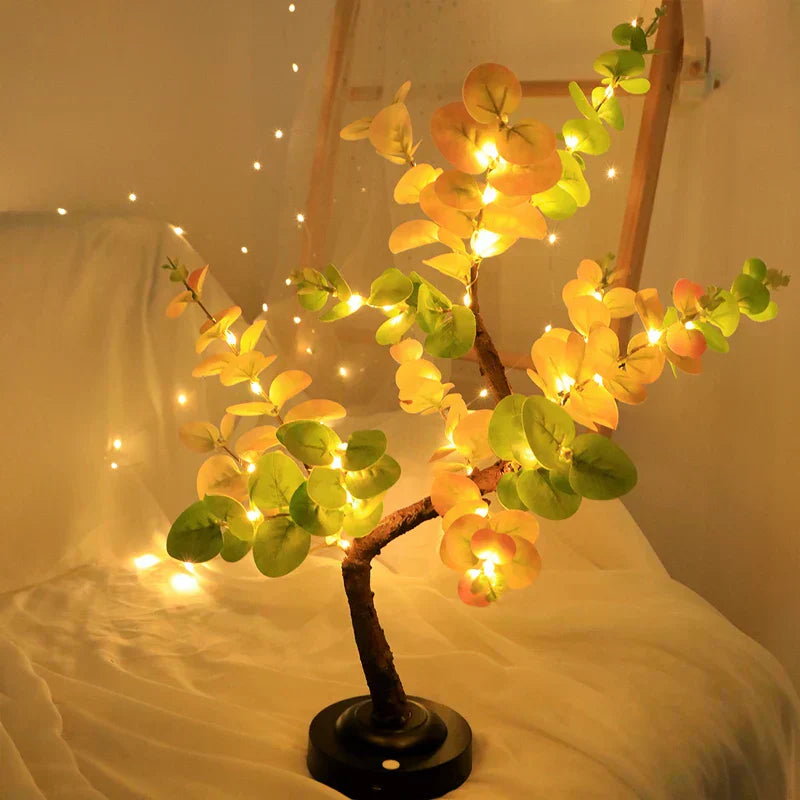 LumaGrove | Battery-Powered Decorative LED Tree Lamp