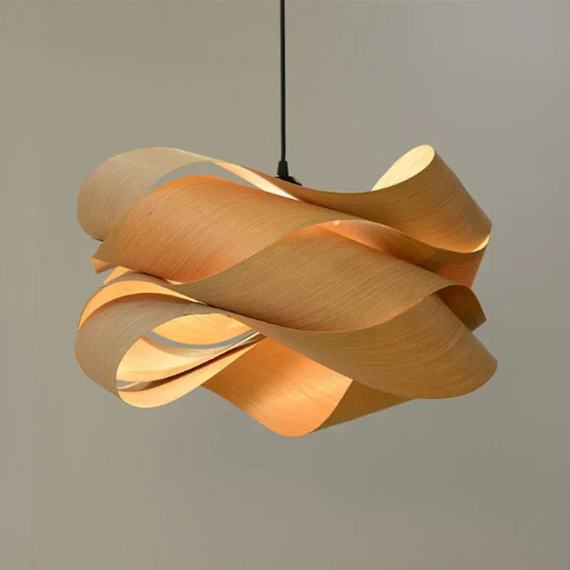 Handcrafted Southeast Asian Wood Pendant Lights By Everwood