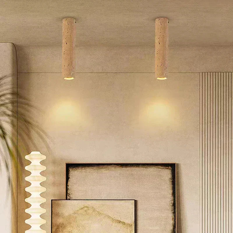 AstraStone Lampa z LED kamene s průřezem E27