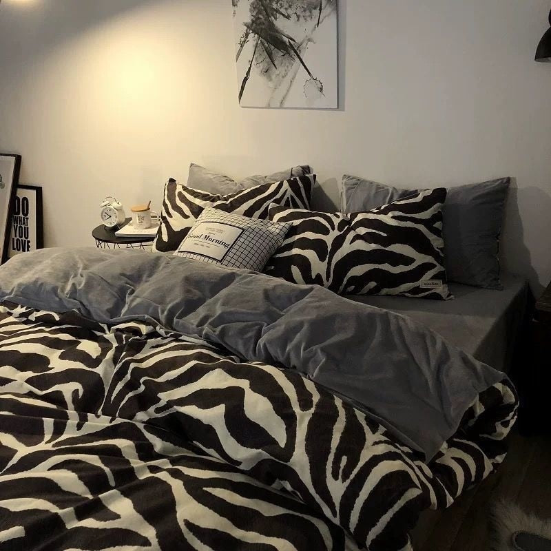 Purple Bedding From Nordic Princess Collection For Twin Full Queen Beds