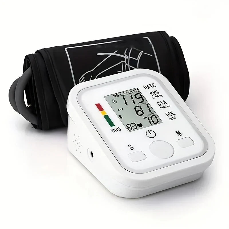 Bloeddrukmeter - Automatische bovenarmtonometer | Digitale bloeddrukmeter sfigmomanometer | Fervei