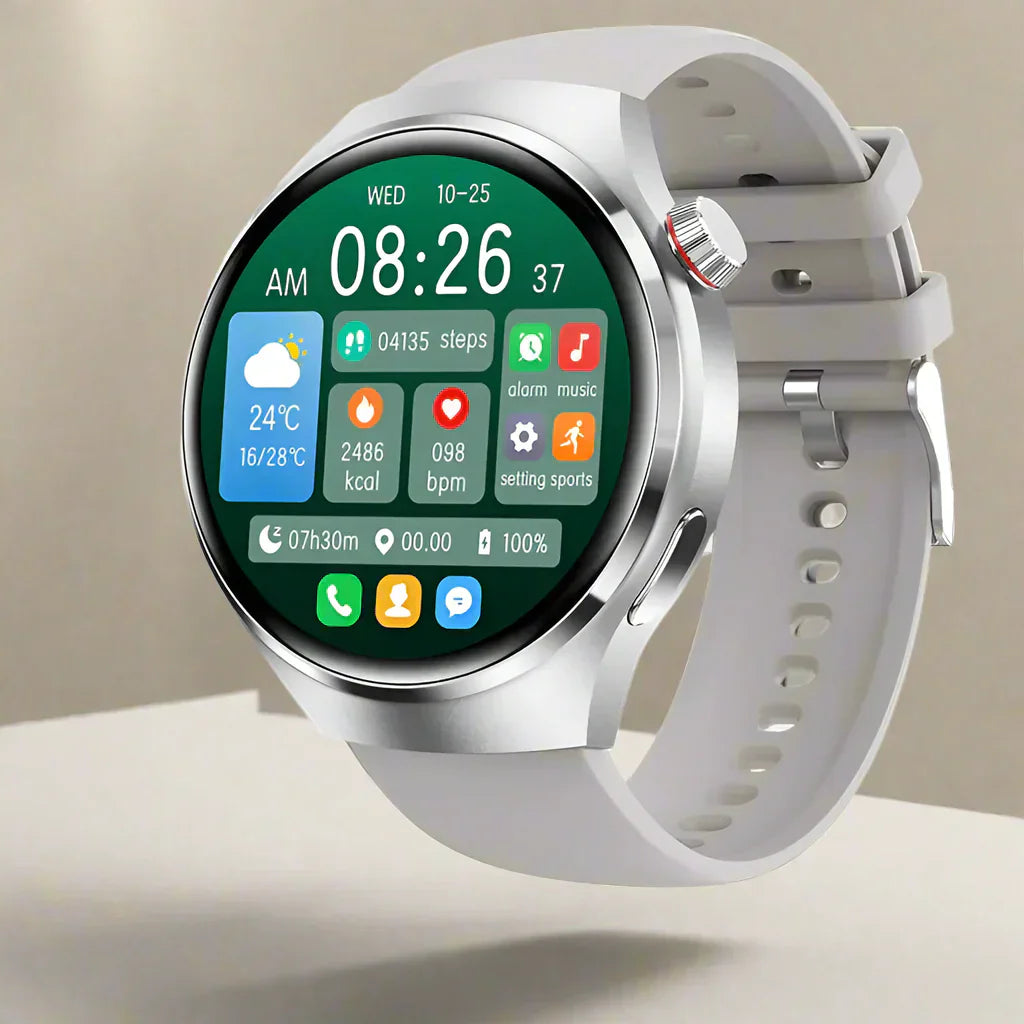 Montre connectée Ares Pro 2024 – NFC, moniteur de santé, GPS et appels Bluetooth | Fervei
