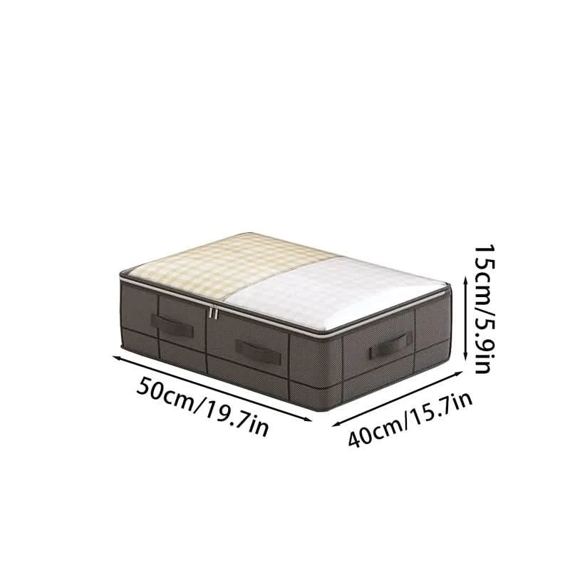 Caja de Almacenamiento Plegable Transparente Solución para Organización Óptima