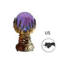 Aurelle Crystal Orb Lamp