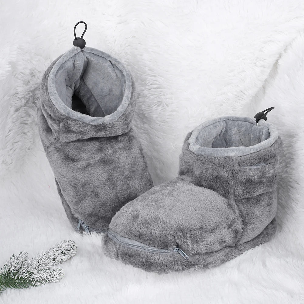 WarmFeet Cozy USB Heated Slippers For Cold Days And Cozy Comfort