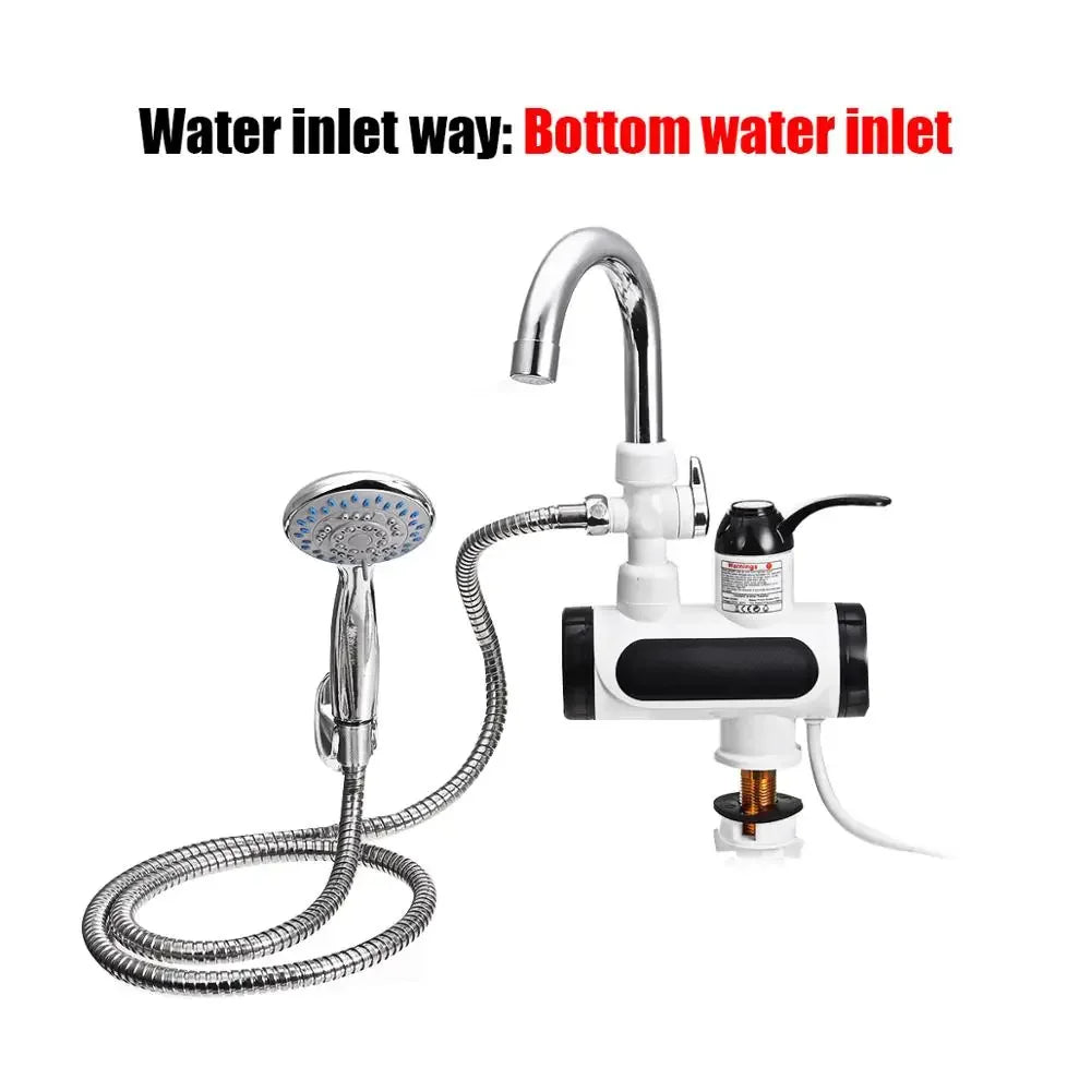 3000W Instant-Flow Electric Tap For Quick Warm Water