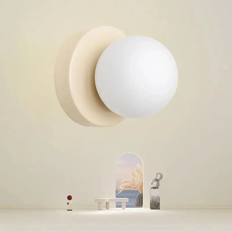 Nova Glas Wandleuchte Nordisch LED Minimalistische Wandlampe