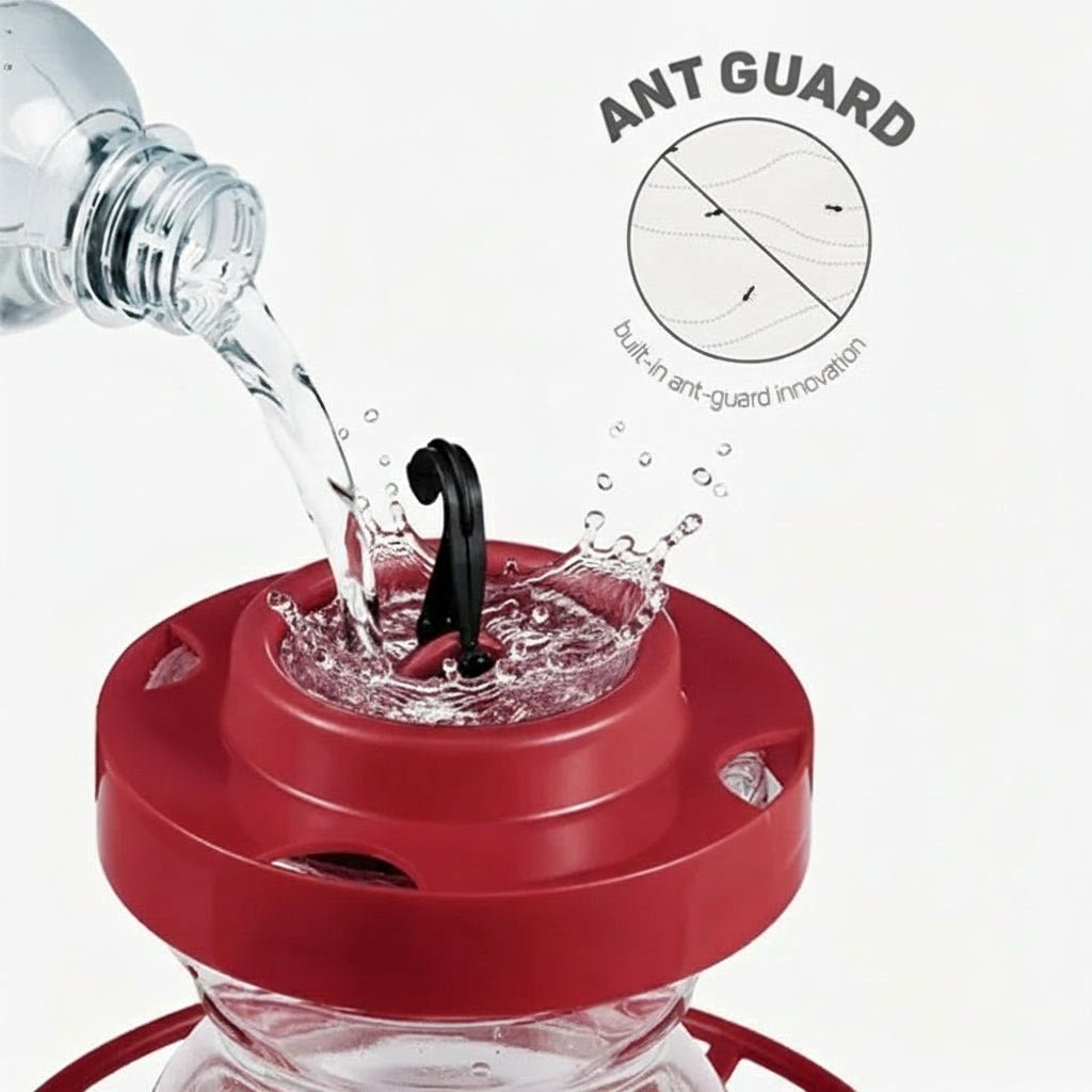 GardenPulse Krmítko pro Kolibříky Bee Safe s Ochrannou proti Mravencům 473 ml