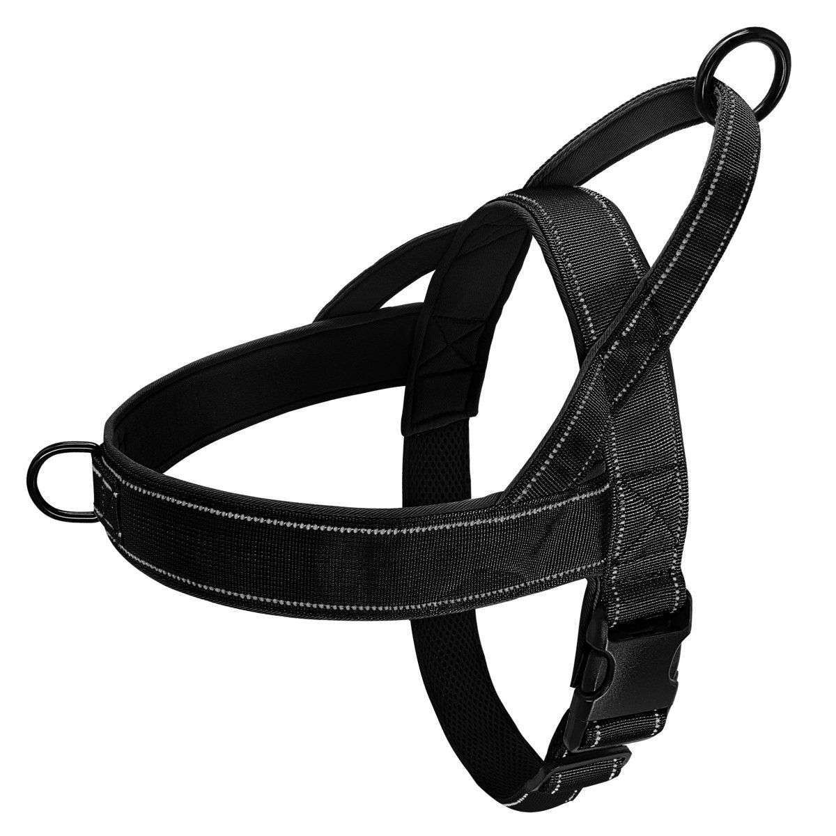 TrailTether nastavitelný reflexní postroj pro psy s rukojetí pro všechny plemena
