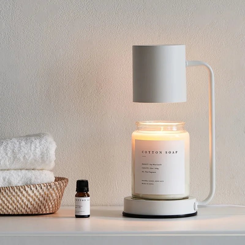 LumaRelax Flameless Candle Warmer Lamp For Safe Room Fragrance