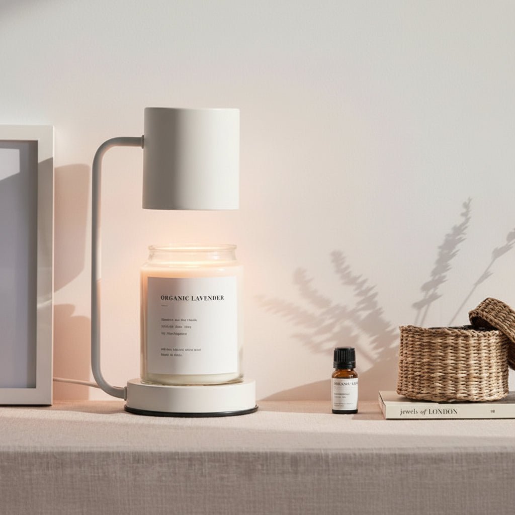 LumaRelax Flameless Candle Warmer Lamp For Safe Room Fragrance