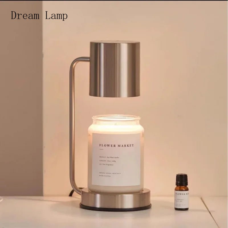 LumaRelax Flameless Candle Warmer Lamp For Safe Room Fragrance