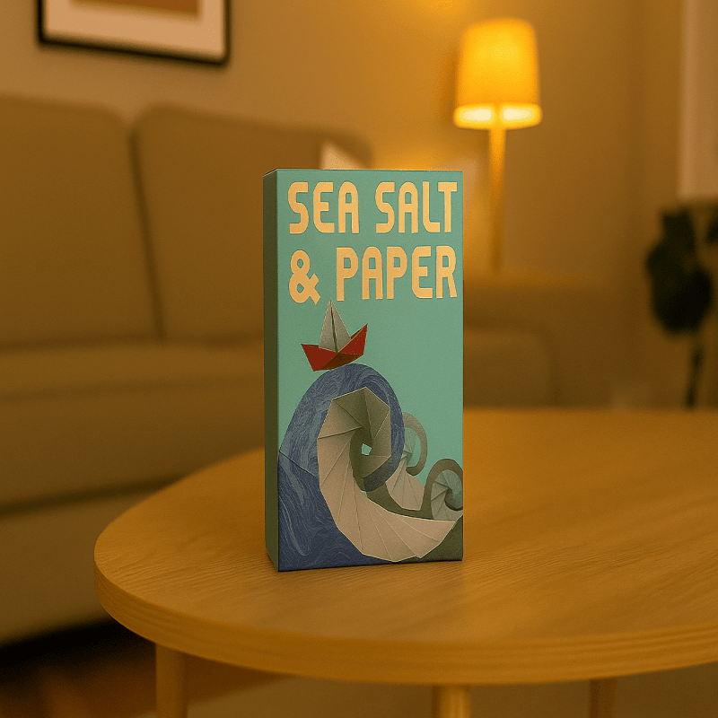 AquaForge Rozšiřující karetní hra Extra Salt pro Sea Salt a Paper (2–4 hráči)