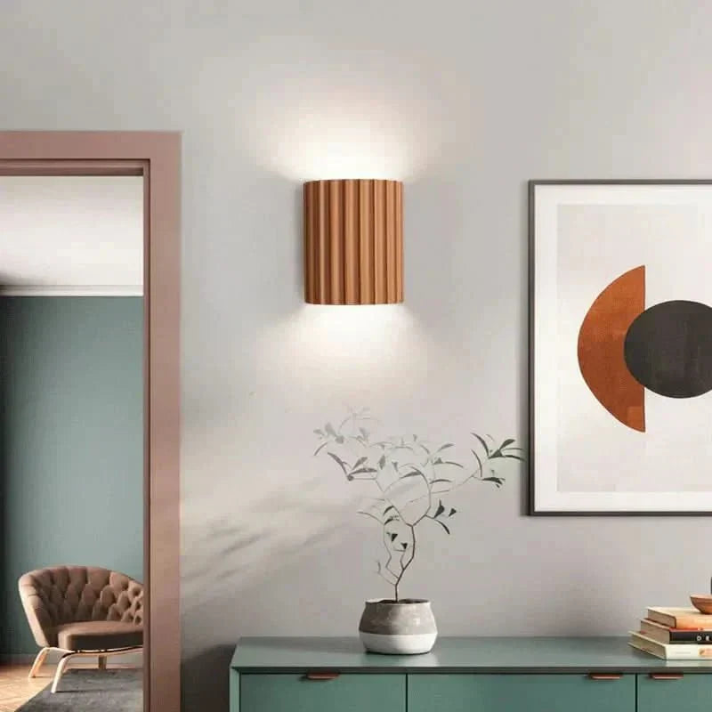 ArcticGlow Resin Wall Light Minimalist Energy Efficient for Stylish Rooms