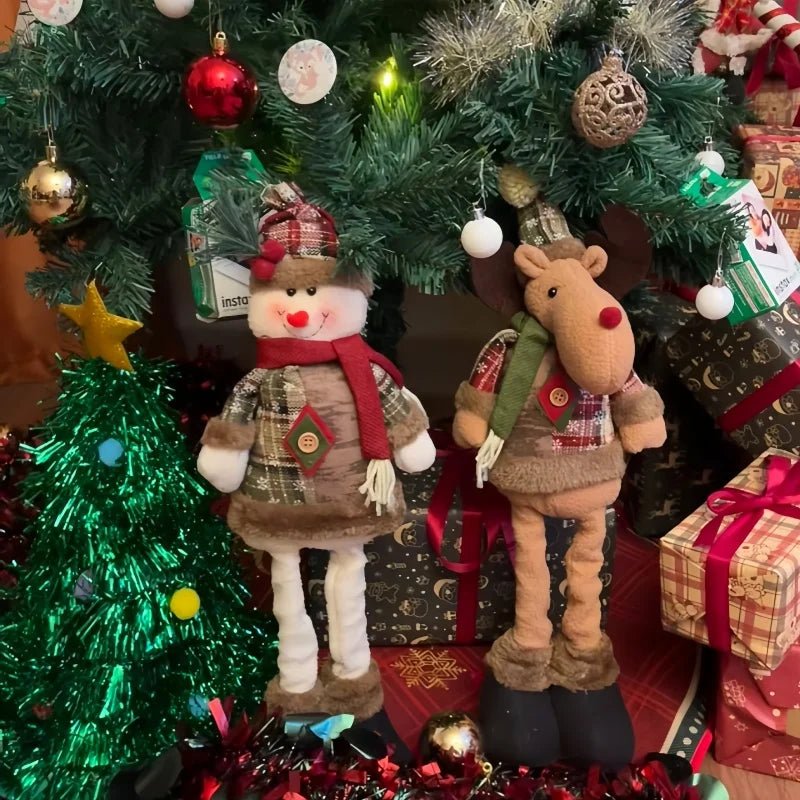 NoelLuxe panenka Santa Claus pro elegantní vánoční dekoraci