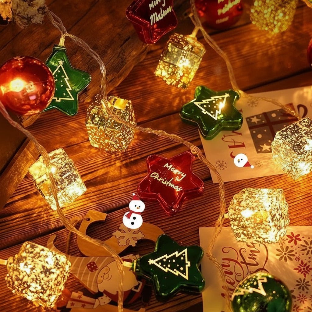 NovaGlow Long LED String Lights With Flexible Wire Design
