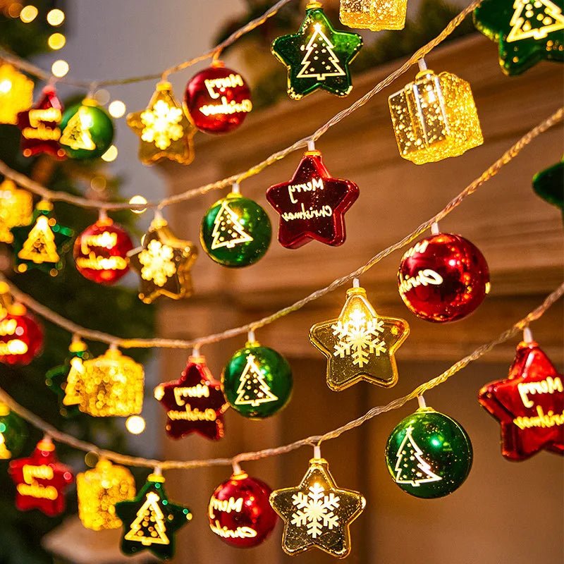 NovaGlow Long LED String Lights With Flexible Wire Design