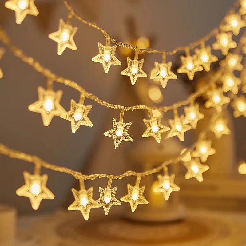 NovaGlow Long LED String Lights With Flexible Wire Design