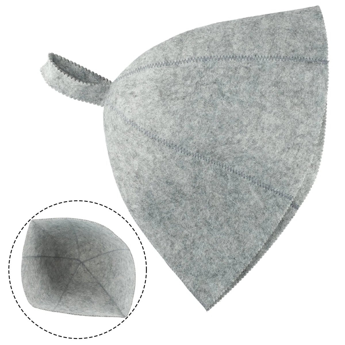 ThermaGuard Sauna Hair Turban Insulating Comfort and Protection