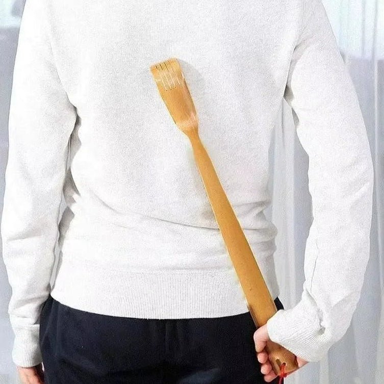 BambooEase Handmade Back Scratcher Eco Friendly Itch Relief Tool