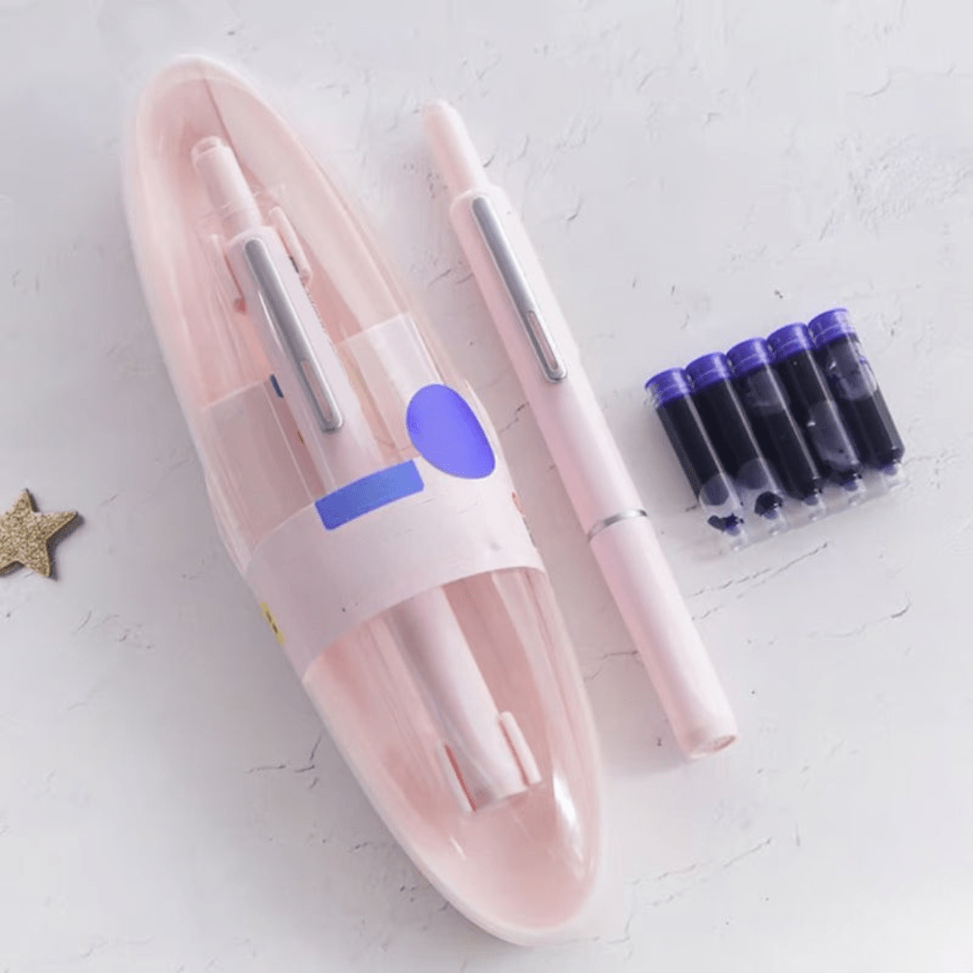 Lumen Elite Pen Retractable Luxury Fountain Pen With Smooth Ink Flow