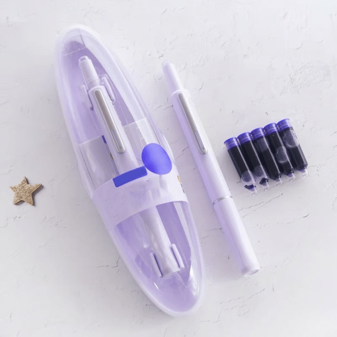 Lumen Elite Pen Retractable Luxury Fountain Pen With Smooth Ink Flow