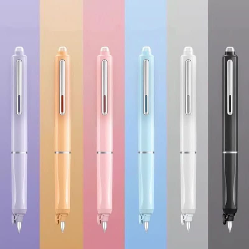 Lumen Elite Pen Retractable Luxury Fountain Pen With Smooth Ink Flow