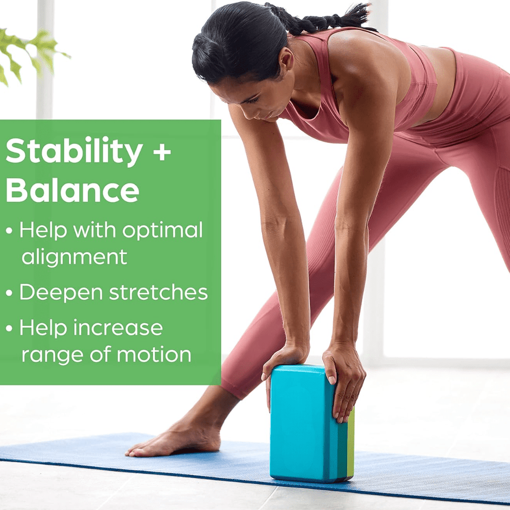 Blocco Yoga NovaFlex in Schiuma per Equilibrio Stabile e Comfort