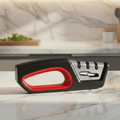 EdgeForge 4-In-1 Knife Sharpener And Scissor Polisher, Ergonomic Kitchen Tool