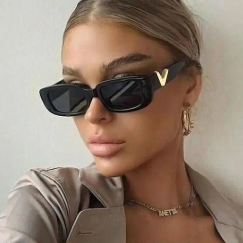 Lunettes de soleil rétro classiques LumaShade en forme d'œil de chat pour femmes