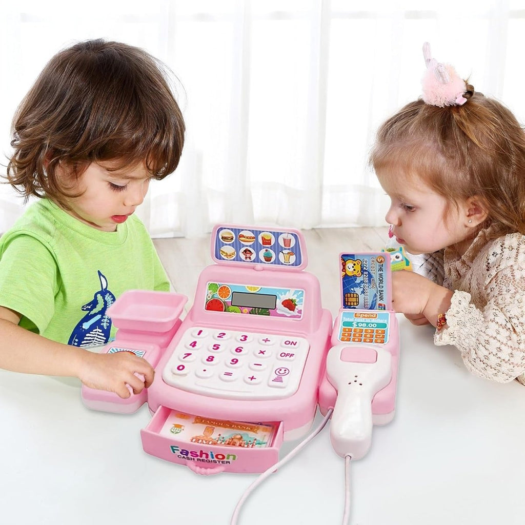 Registratore di Cassa Interattivo CashPlay Till con Luci, Suoni e Divertimento Educativo